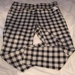 Plaid Leggings NWT GAP